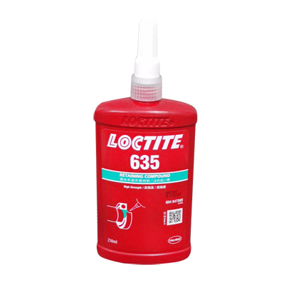 乐泰635厌氧胶水圆柱形部件固持胶 轴承套螺纹胶250ml