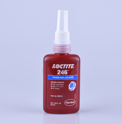 乐泰246胶水螺纹锁固胶水 厌氧胶水50ml