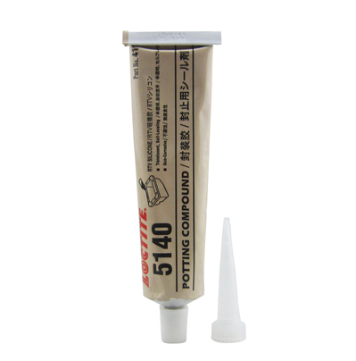 乐泰5140万能胶水灌封/密封和电子装置的覆膜平面密封硅胶85g