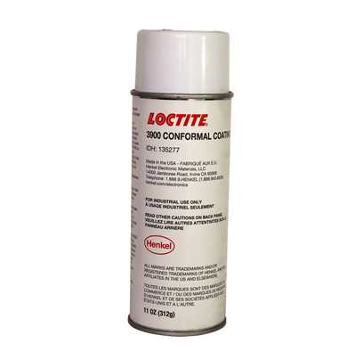 乐泰3900三防漆耐高温密封三防印刷线路板loctite3900保护漆喷头透明剂311g