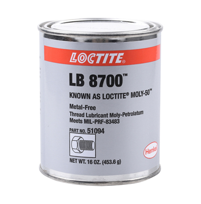 乐泰LB8700银基抗咬合剂乐泰51094轴承螺纹防卡润滑剂1LB