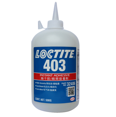 乐泰403瞬干胶 Loctite403瞬干胶 高粘度不发白金属塑料粘接 500g