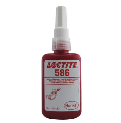 乐泰586胶水 Loctite586管螺纹密封胶 厌氧胶 耐油耐腐蚀性 50ml