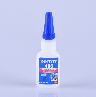 乐泰496胶水 Loctite496瞬干胶 金属塑料快速粘接快干胶 20g