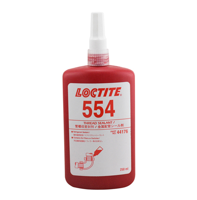 乐泰554管道螺纹胶loctite554 高强度耐高温液压气动管道螺纹防漏密封锁固剂
