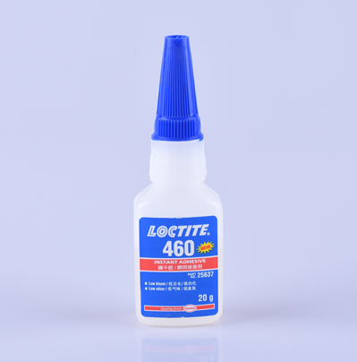 乐泰460胶水低白化loctite460 瞬干胶低白化低气味 手工艺胶水20g