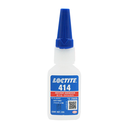 乐泰414瞬间胶水loctite414无色透明快干胶通用型低粘度瞬干胶 20g