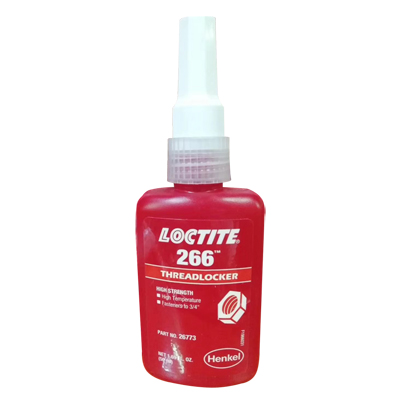 乐泰266胶水 Loctite266厌氧胶 螺纹锁固剂 螺栓紧固密封胶 50ml