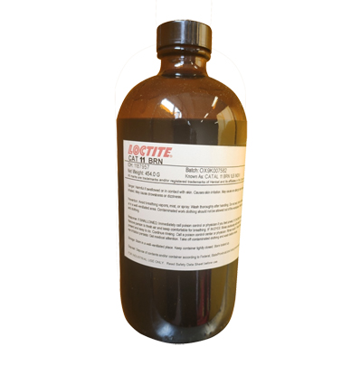 乐泰CAT11BRN 11LV催化剂 loctite CAT 11环氧树脂固化剂 454G