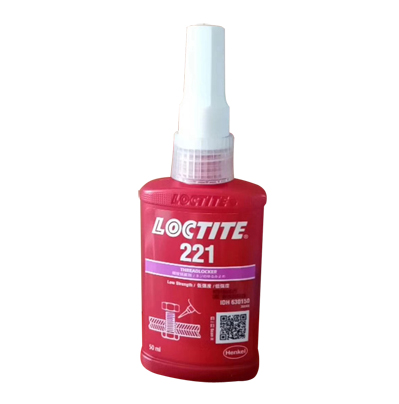 汉高LOCTITE乐泰221 螺纹锁固剂 低粘度 低强度 易拆卸50ml