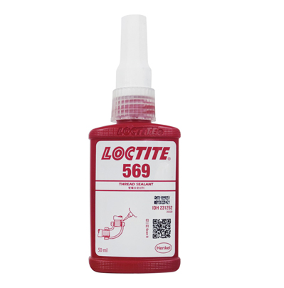 乐泰569胶水管螺纹密封剂液压气动管路密封胶金属管50ml