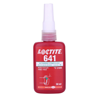 乐泰641厌氧固持胶中等强度圆柱形固持胶50ml