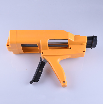 AB胶枪400ML1：1塑料手动胶枪助力胶枪AB堵缝施工工具