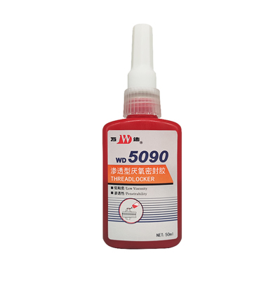 上海康达万达WD5090渗透型厌氧胶耐高温胶水螺纹胶水