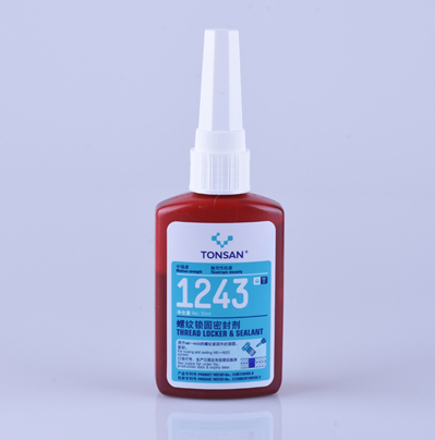 TONSAN天山1243螺纹锁固剂可赛新1243厌氧胶螺丝胶水中强度